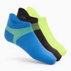 Чоловічі шкарпетки Under Armour Dry Run Lite No Show 3 пари blue atlantis/black/reflective