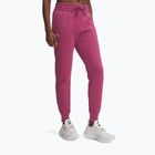 Штани жіночі Under Armour Rival Fleece dark maroon/white fuchsia dusk/white