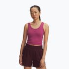 Футболка для тренувань жіноча Under Armour Vanish Seamless Tank fuchsia dusk/dark maroon/dark maroon