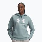 Кофта жіноча Under Armour Rival Fleece Big Logo Hoody serpentine/white