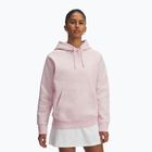 Жіноче худі Under Armour Rival Fleece Hoodie prime pink light heather/prime pink