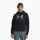 Кофта жіноча Under Armour Rival Feelce Shimmer Hoody black/iridescent