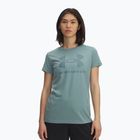 Жіноча тренувальна футболка Under Armour Rival Logo serpentine/jasper blue
