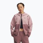 Кофта жіноча Under Armour Unstoppable Fleece HZ tourmaline pink/maroon mist/black