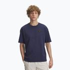 Футболка чоловіча Under Armour Woven Label Heavyweight washed navy/black