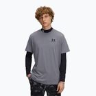 Чоловіча тренувальна футболка Under Armour Logo Emb Heavyweight titan gray/black