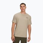 Чоловіча футболка Under Armour Sportstyle Left Chest city khaki/taupe dusk