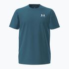 Футболка чоловіча Under Armour Logo Emb Heavyweight boundless blue/white