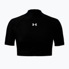 Футболка для тренувань жіноча Under Armour HeatGear Crop Mock ultimate black/white