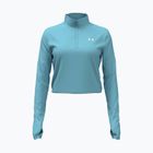 Лонгслів для тренувань жіночийUnder Armour Tech Branded 1/2 Zip blue haze/lumos lime/white