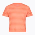 Футболка для бігу жіноча Under Armour Velociti electric tangerine/black/green mode