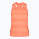 Футболка для бігу жіноча Under Armour Velociti Singlet electric tangerine/black/green mode