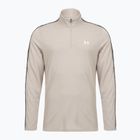 Кофта чоловіча Under Armour Tech Taping 1/2 Zip timberwolf taupe/black/white