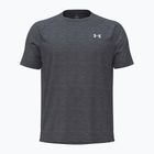 Футболка для тренувань чоловіча Under Armour Tech Textured castlerock/white