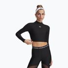 Лонгслів для тренувань жіночий Under Armour HeatGear Crop Mock ultimate black/white