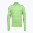 Кофта для бігу чоловіча Under Armour Velociti 1/4 Zip lumos lime/white