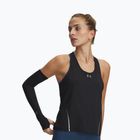 Футболка для бігу жіноча Under Armour Velociti Pro Tank black/black/metallic silver