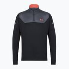 Чоловіча кофта Under Armour Tech Utility 1/4 Zip чорний/червоний веном