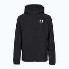 Дитяча спортивна куртка Under Armour Vibe Woven Windbreaker Jacket чорний/білий