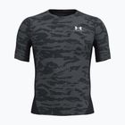 Футболка для тренувань чоловіча Under Armour HG Printed black/castlerock/white