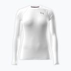 Лонгслів для тренувань жіночий Under Armour HG Authentics Comp LS white/halo gray