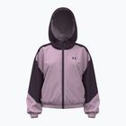Куртка дитяча Under Armour G Icon Woven Full Zip purple echo/mauve pink/black