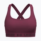 Бюстгальтер для тренувань Under Armour Crossback Mid claret/ox blood