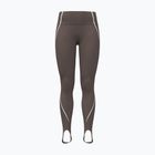 Легінси для тренувань жіночі Under Armour Meridian Contour Stirrup Leggings peppercorn/white/peppercorn