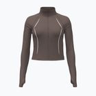 Кофта тренувальна жіноча Under Armour Meridian Contour Full Zip peppercorn/white/peppercorn