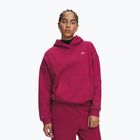 Кофта жіноча Under Armour Icon Fleece Hoodie claret/white