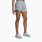 Шорти для бігу жіночі Under Armour Fly By 3" Shorts blue fog/blue fog/reflective