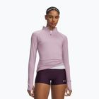 Кофта для бігу жіноча Under Armour Velociti Half Zip mauve pink/reflective