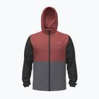 Куртка для бігу чоловіча Under Armour Velociti Hooded Jacket ultimate black/heritage red/reflective