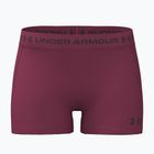 Шорти для тренувань жіночі Under Armour HeatGear Shorty claret/ox blood