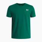 Футболка дитяча Under Armour Sportstyle Left Chest campus ivy/white