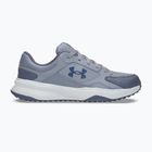 Кросівки для тренувань чоловічі Under Armour Edge Leather gravel/blue fog/blackout navy