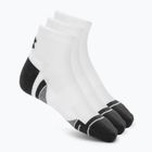 Шкарпетки Under Armour Perf Tech Qtr 3 pack white/white/jet gray