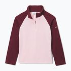Кофта флісова дитяча Columbia Glacial Fleece satin pink/rich wine