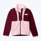 Чоловіча толстовка Columbia Back Bowl II Full Zip rich wine/satin pink