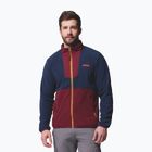 Чоловіча флісова куртка Columbia Sequoia Grove FZ Fleece rich wine/collegiate navy
