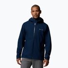 Чоловіча софтшелл куртка Columbia Trailborne 2.5L collegiate navy