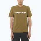 Футболка чоловіча Salomon Logo brilliant olive