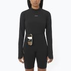 Лонгслів для бігу жіночий Salomon Bliss deep black