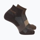 Шкарпетки Salomon Evasion Ankle 2 pairs dark earth/walnut