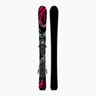 Лижі гірські дитячі + кріплення Salomon QST Jr Black XS + C5 GW black/neon punch