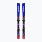 Лижі гірські дитячі + кріплення Salomon Equipe Jr S + C5 GW race blue/equipe red
