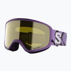 Окуляри лижні дитячі Salomon Lumi Acces Jr S1 pansy/flash yellow