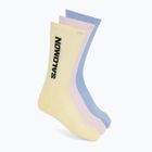 Шкарпетки Salomon Everyday Crew 3 pack brunnera blue/dusty yellow/icy pink