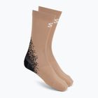 Шкарпетки Salomon Gravel Crew burro/black/vanilla ice