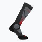 Шкарпетки лижні Salomon S/Pro Anthracite/Medium Grey/Fiery Red